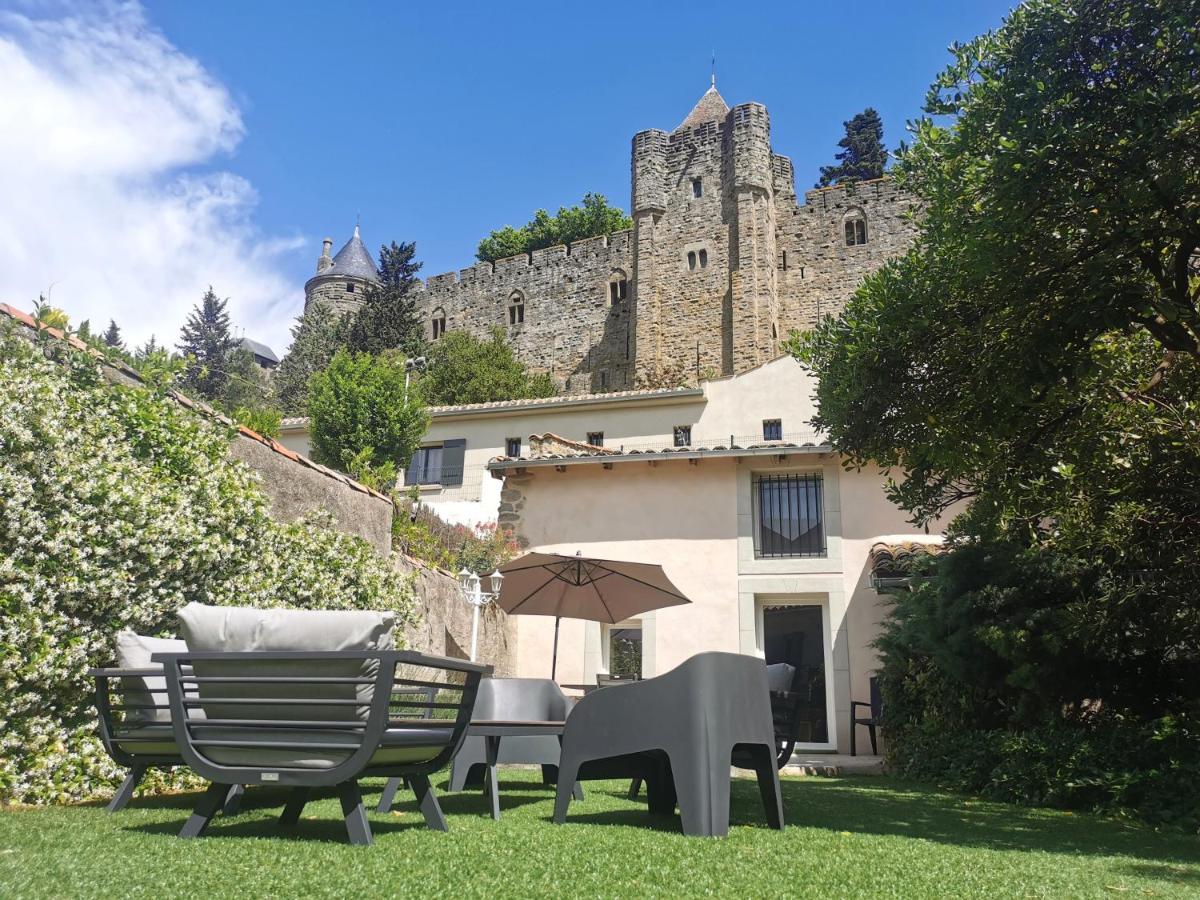 Le Cellier De Beaulieu, Au Pied De La Cite, Maison De Vacances Avec Climatisation Et Jacuzzi Carcassonne Exterior photo